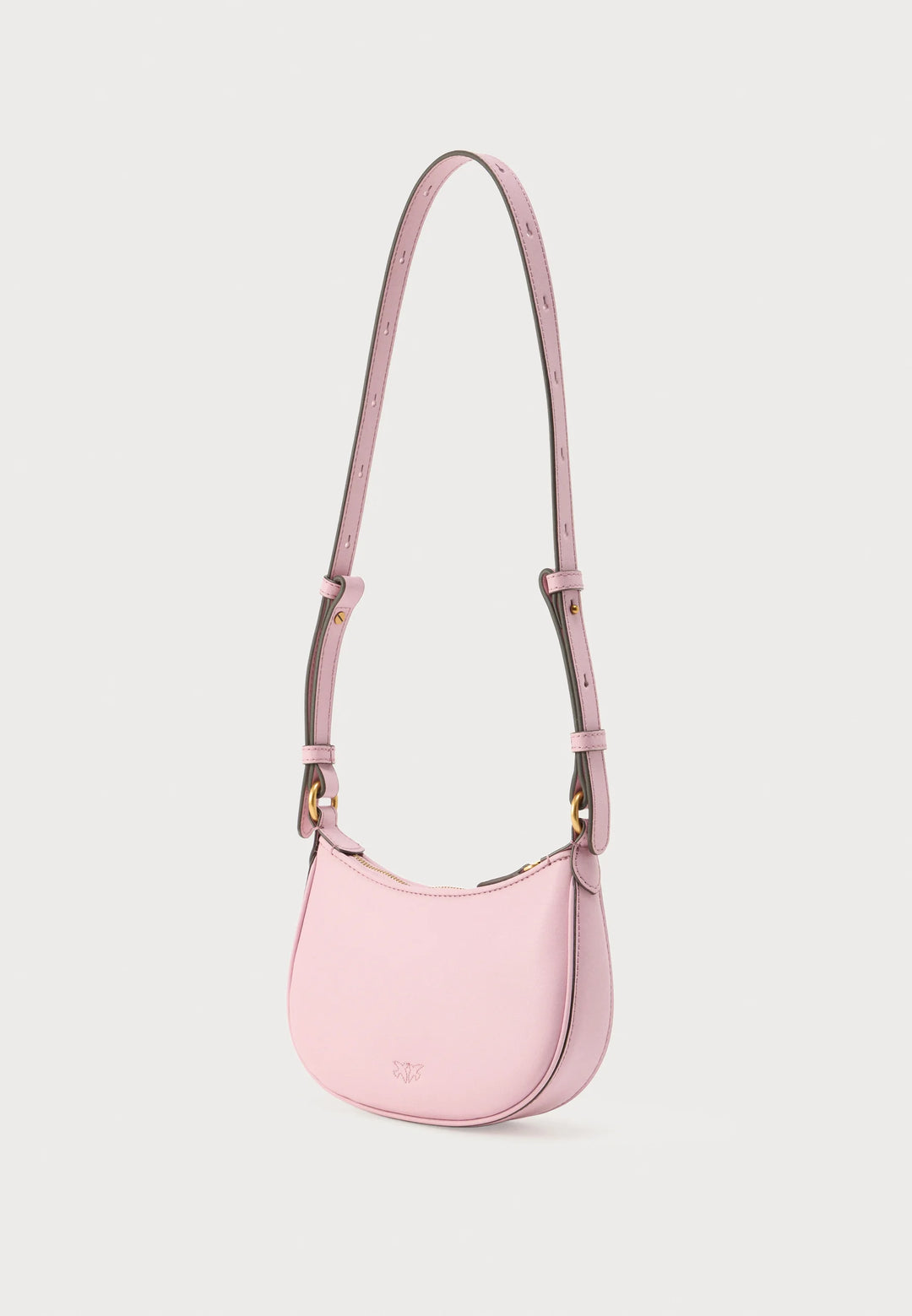 HALF MOON BABY LEATHER SHOULDER BAG-103538 A0F1- P26Q