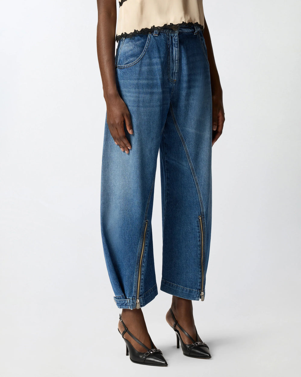 SICURO ZIP TROUSERS - 105680 A33X-PJD