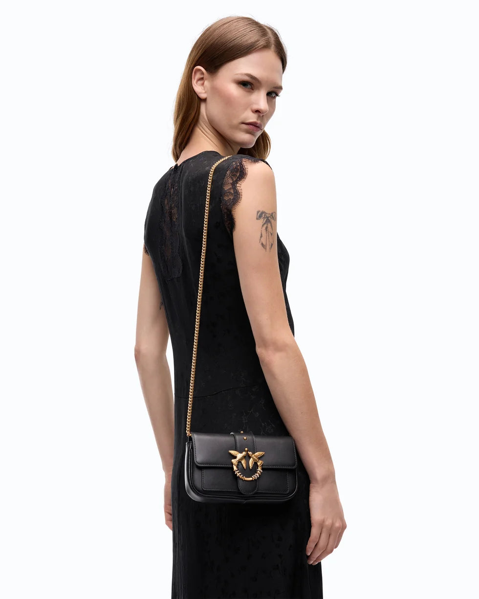 107072 A0F1 LOVE POCKET NEW BUCKLE VITELLO SETA Z99Q U