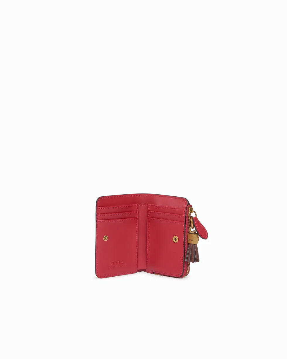 107090 A0F1 MINI WALLET + CHARM VITELLO SETA R59Q U