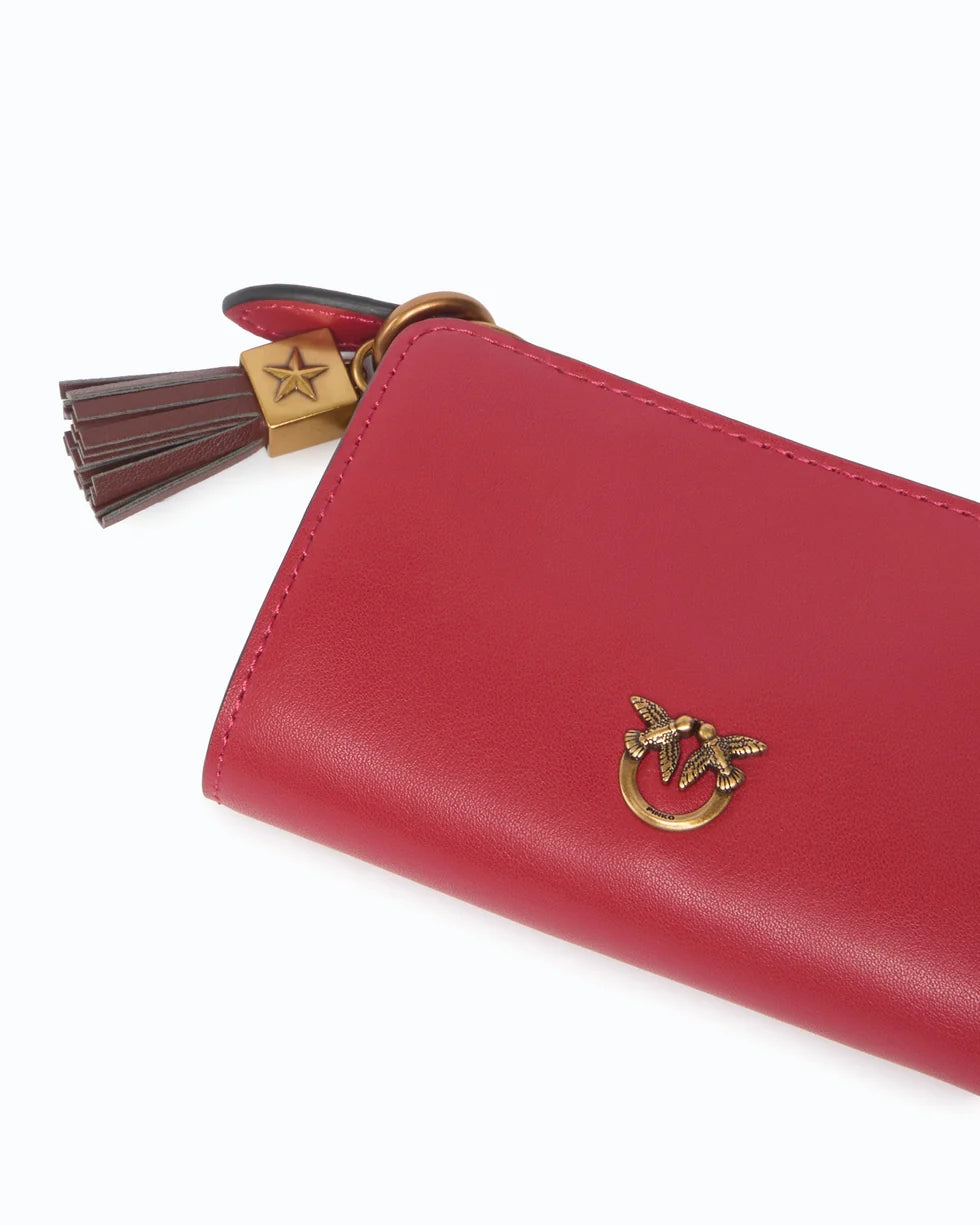107090 A0F1 MINI WALLET + CHARM VITELLO SETA R59Q U