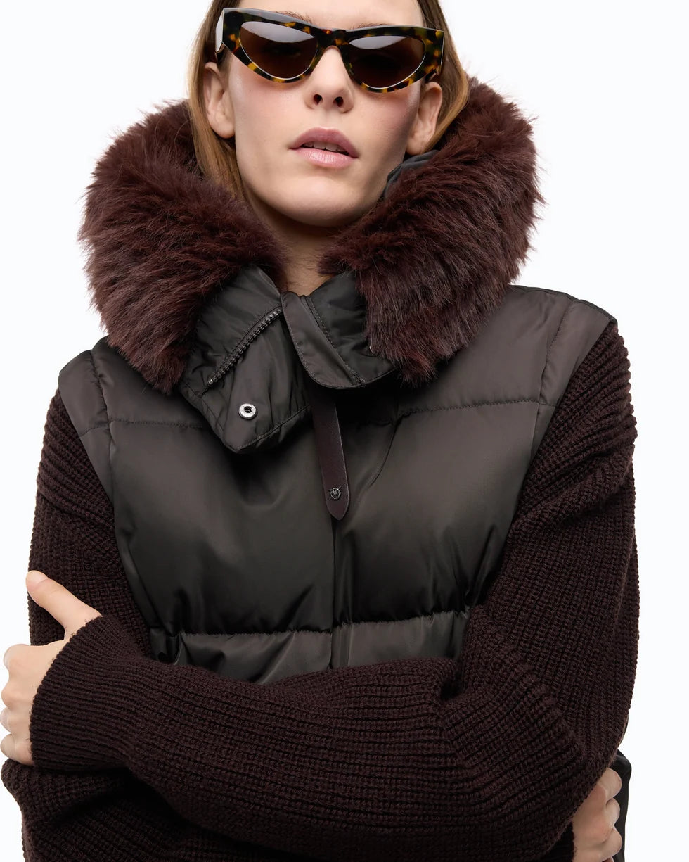107183 A2Y0 GODETIA QUILTED JACKET M04