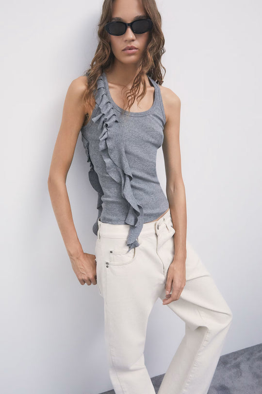 1M0006 J0152 MAGLIA/TOP S813 Light Gray Melange