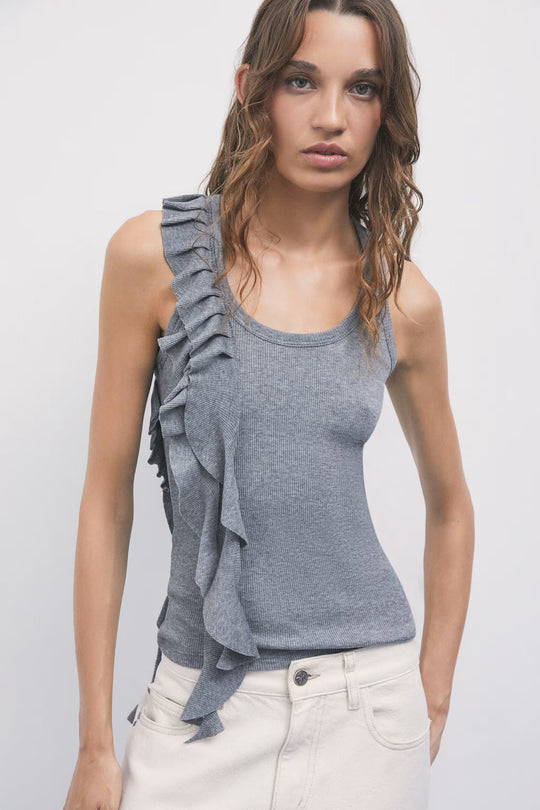 1M0006 J0152 MAGLIA/TOP S813 Light Gray Melange