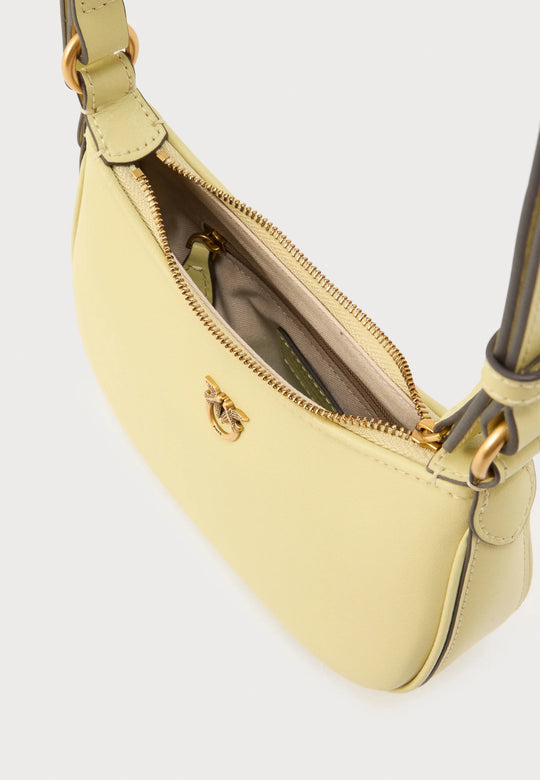 HALF MOON BABY LEATHER SHOULDER BAG - 103538 A0F1-C39Q