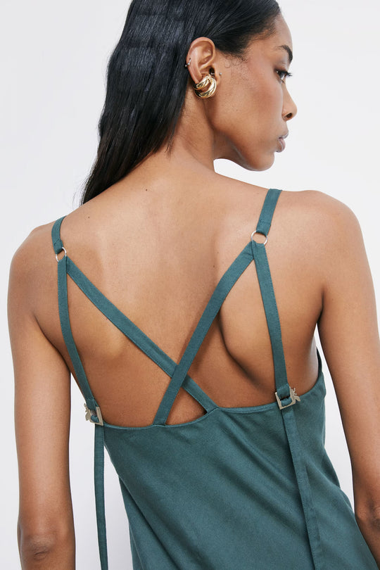 2A3044 A052 ABITO/DRESS G629 Algae Green