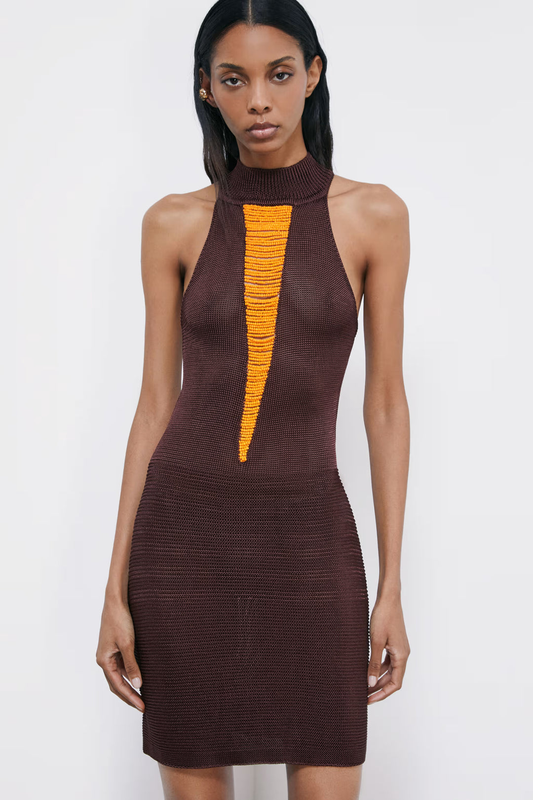2A3057 K326 ABITO/DRESS B887 Wood Brown