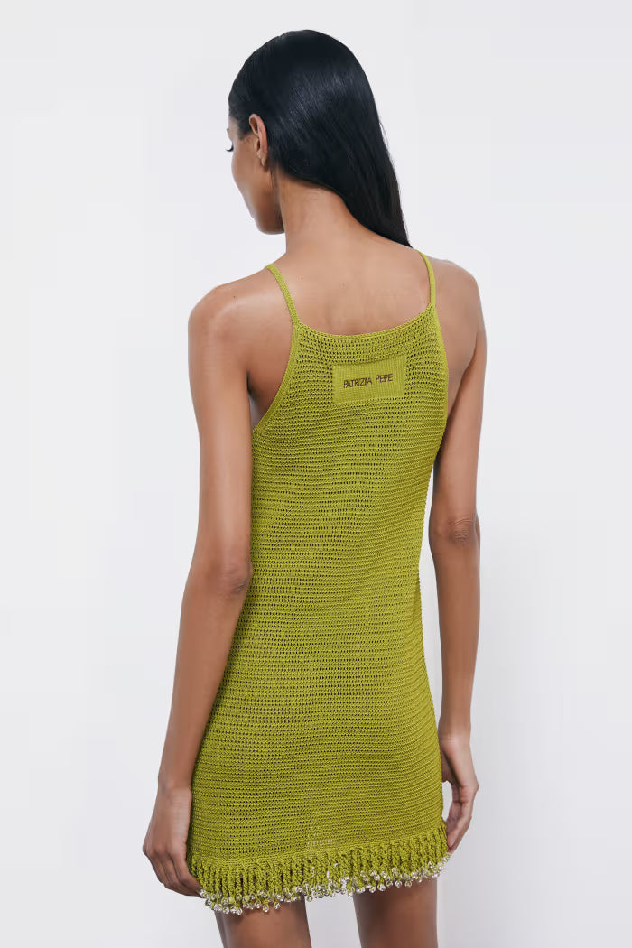 2A3095 K337 ABITO/DRESS G631 Aloe Green