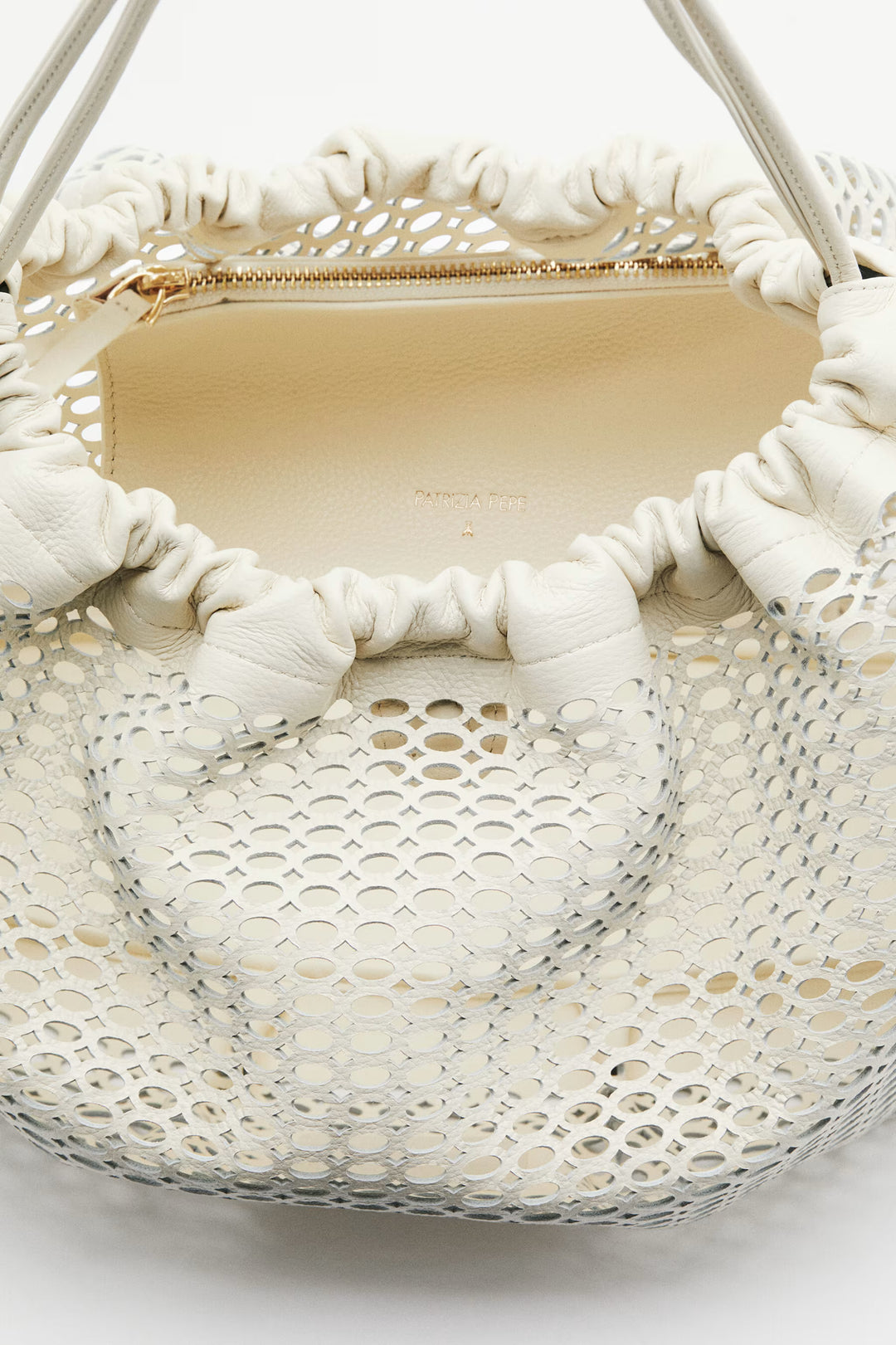 2B0182 L182 BORSA/BAG W405 Wooly White