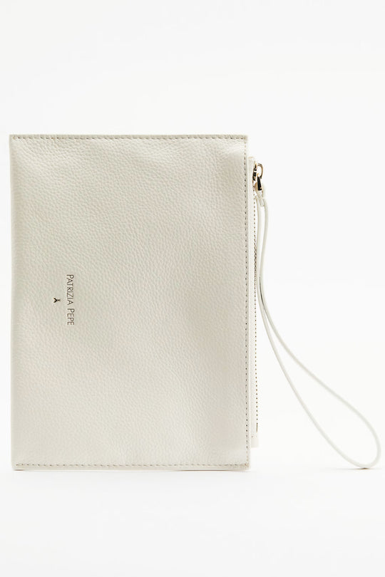 2B0182 L182 BORSA/BAG W405 Wooly White