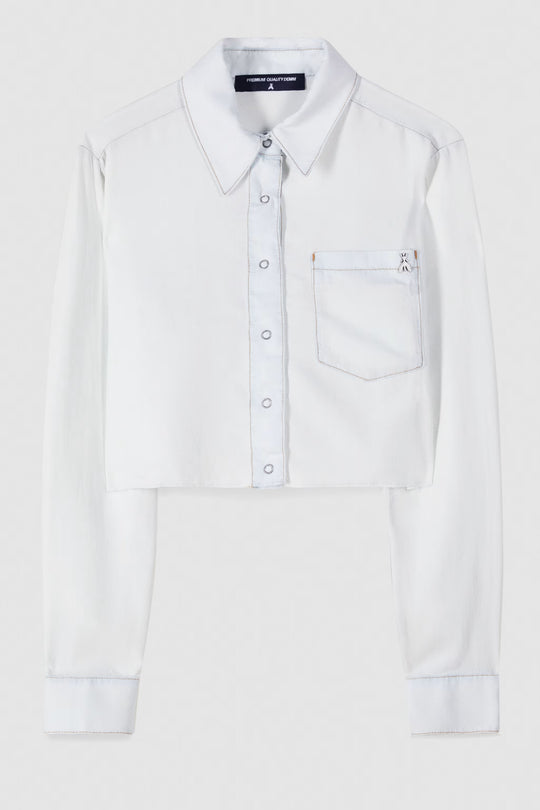 2C1665 D9A0 CAMICIA/BLOUSE CB20 Super Bleach Tencel