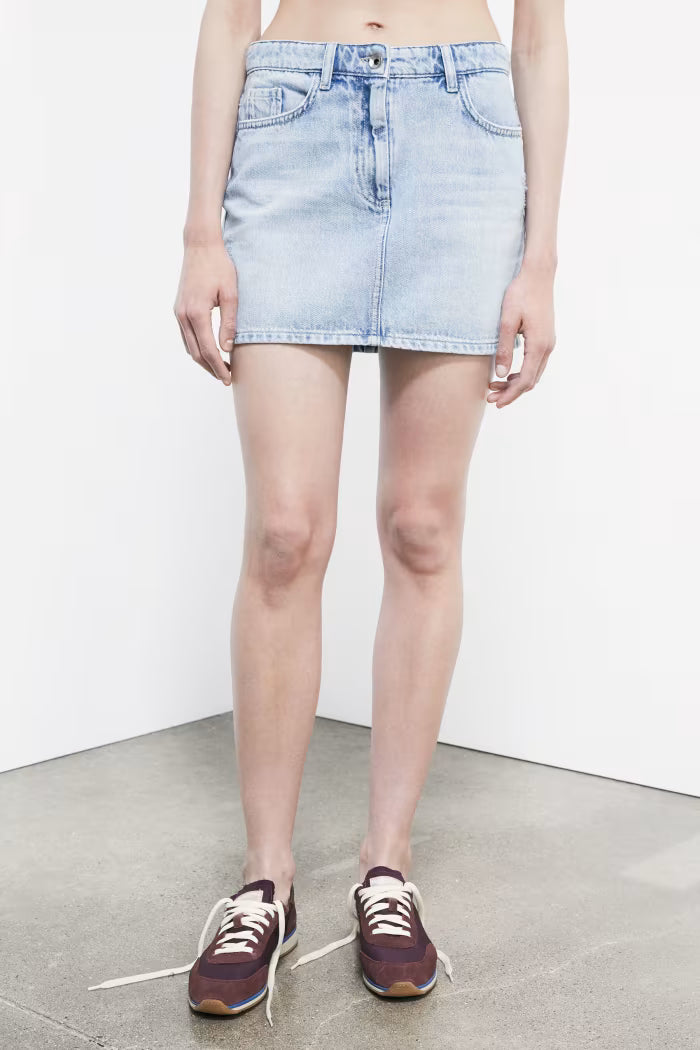 2G1058 D070 Denim mini skirt CB21