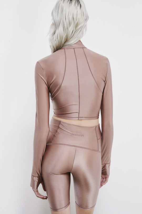 2M4525 J415 MAGLIA/TOP B885 Terracotta