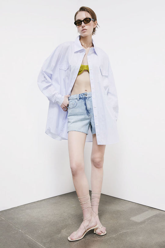 2P1744 D070 PANTALONI/TROUSERS CB21 Summer Blue Wash