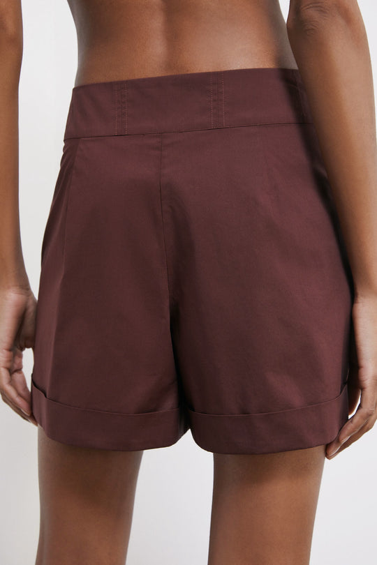 2P1751 A9B9 PANTALONI/TROUSERS LIGHT COTT B887 Wood Brown