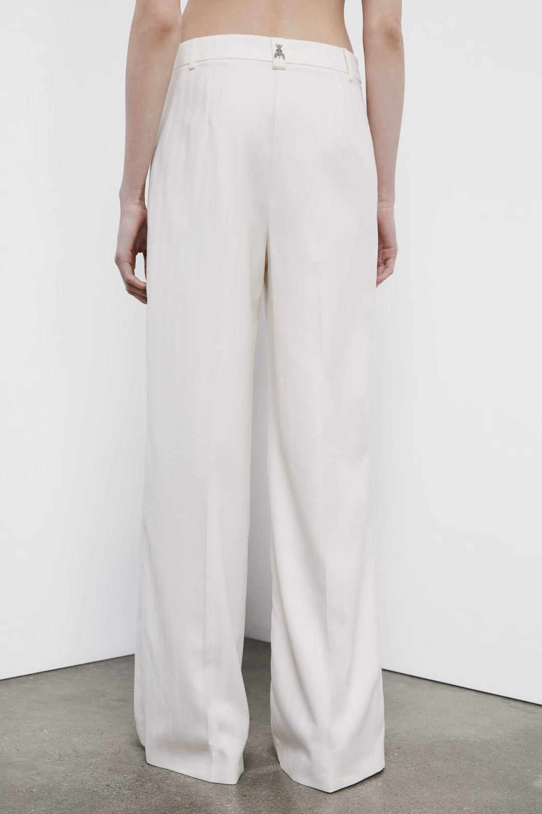 2P1754 A735 PANTALONI/TROUSERS W417 Pearl Ivory