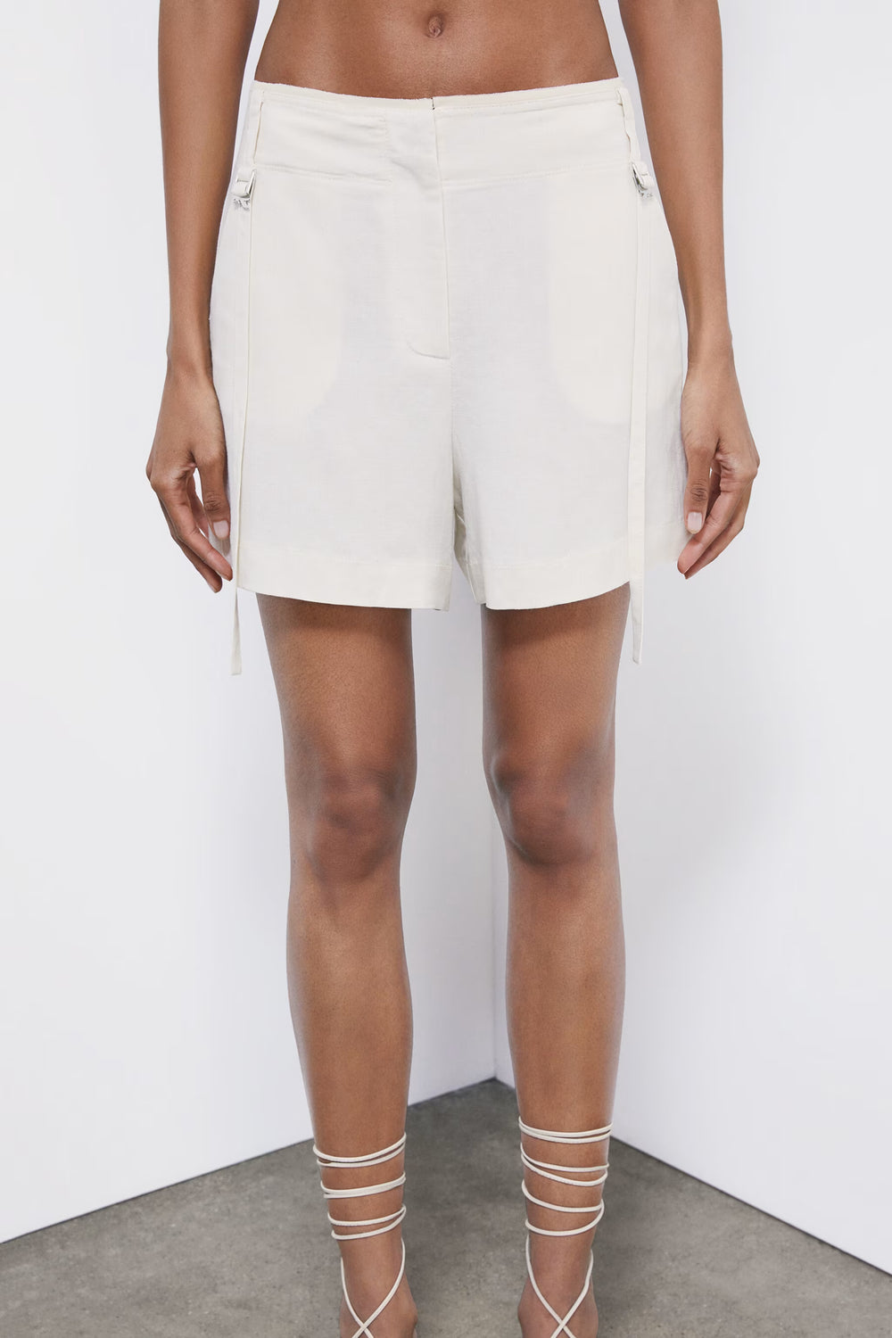 2P1760 A052 PANTALONI/TROUSERS W417 Pearl Ivory