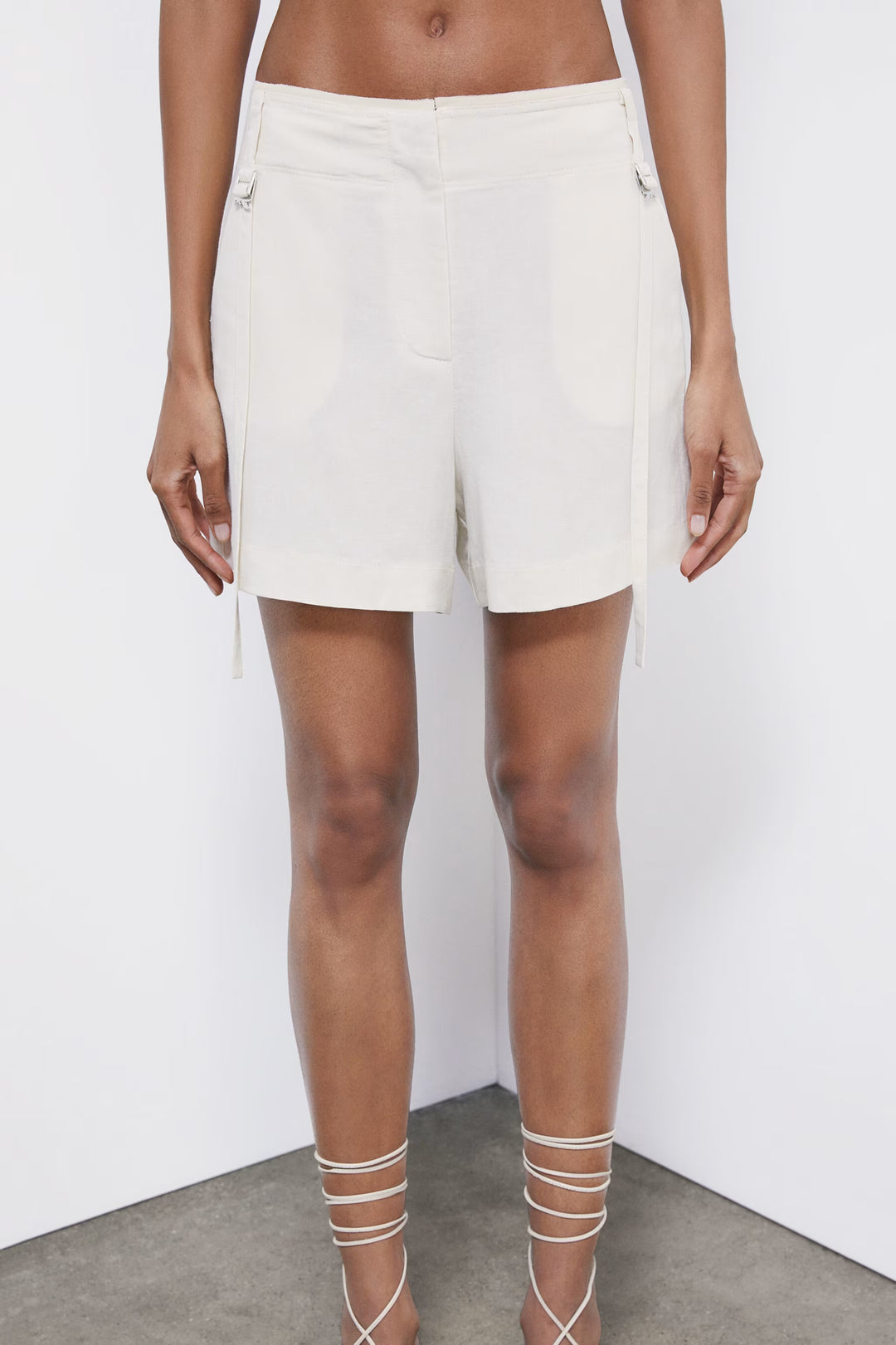 2P1760 A052 PANTALONI/TROUSERS W417 Pearl Ivory
