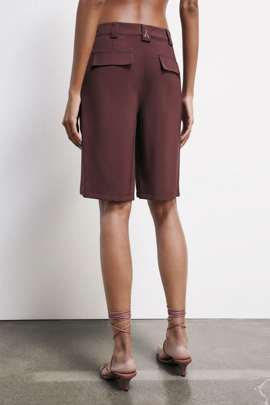 2P1773 A573 PANTALONI/TROUSERS B887 Wood Brown