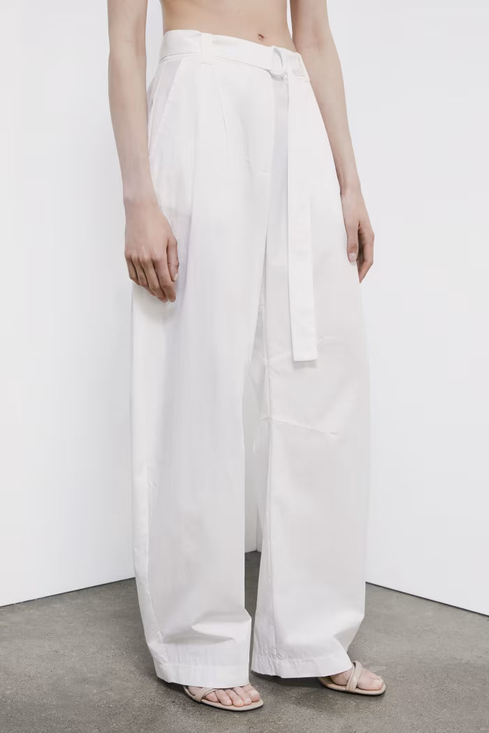 2P1774 A733 PANTALONI/TROUSERS W146 Bianco