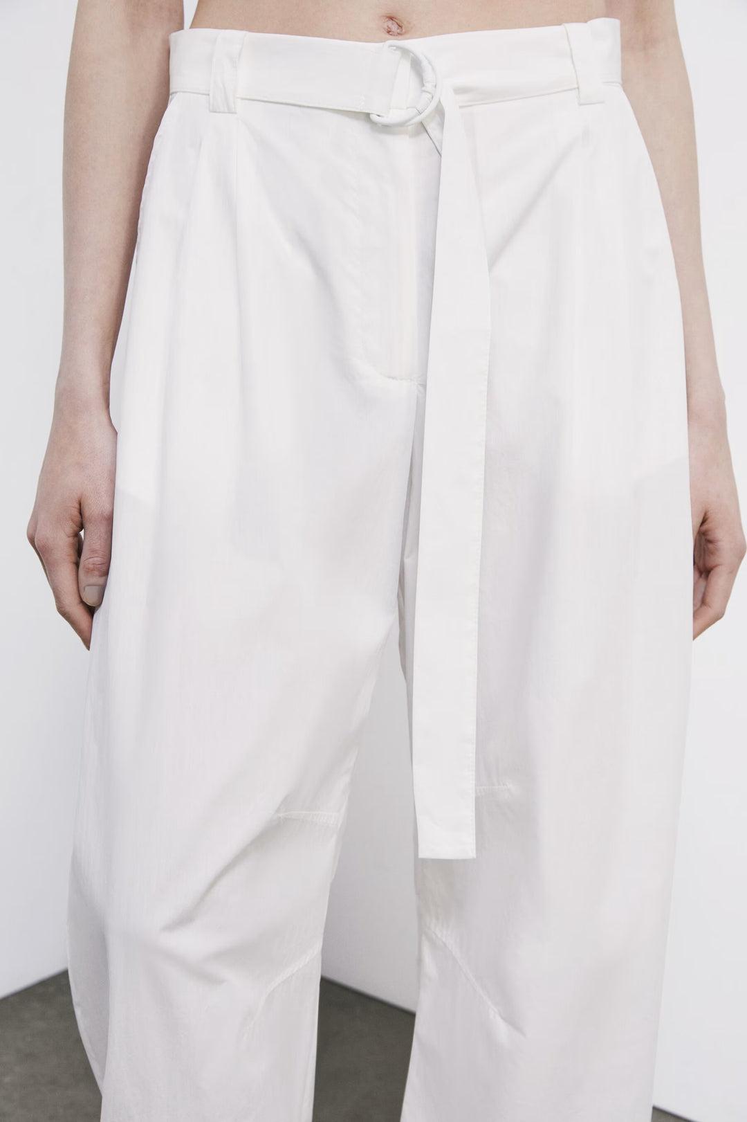 2P1774 A733 PANTALONI/TROUSERS W146 Bianco