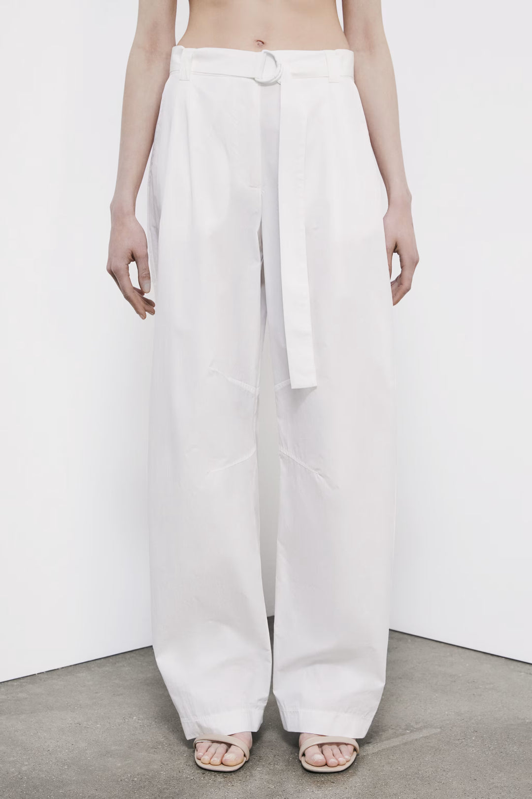 2P1774 A733 PANTALONI/TROUSERS W146 Bianco