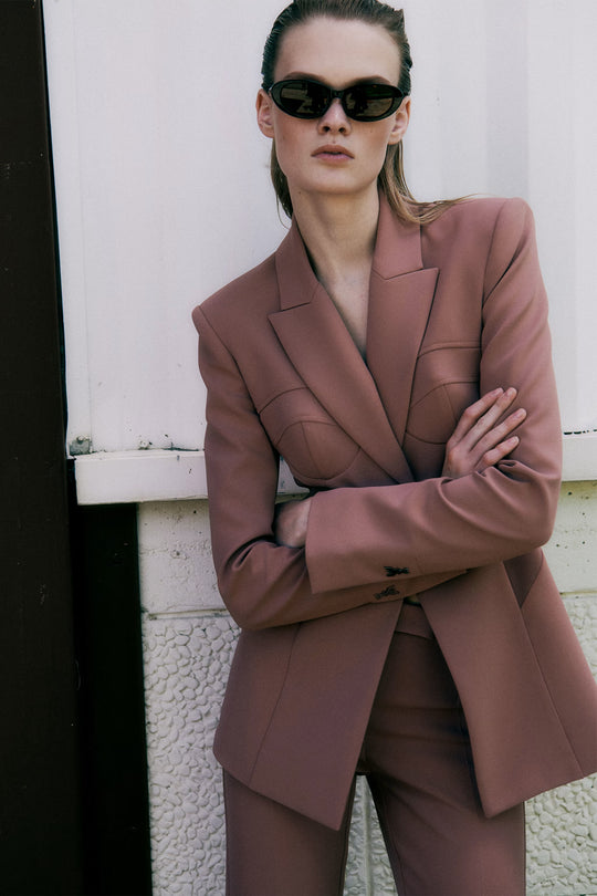2S1547 A737 GIACCA/JACKET B885 Terracotta
