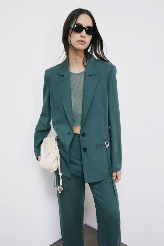 2S1558 A052 GIACCA/JACKET G629 Algae Green