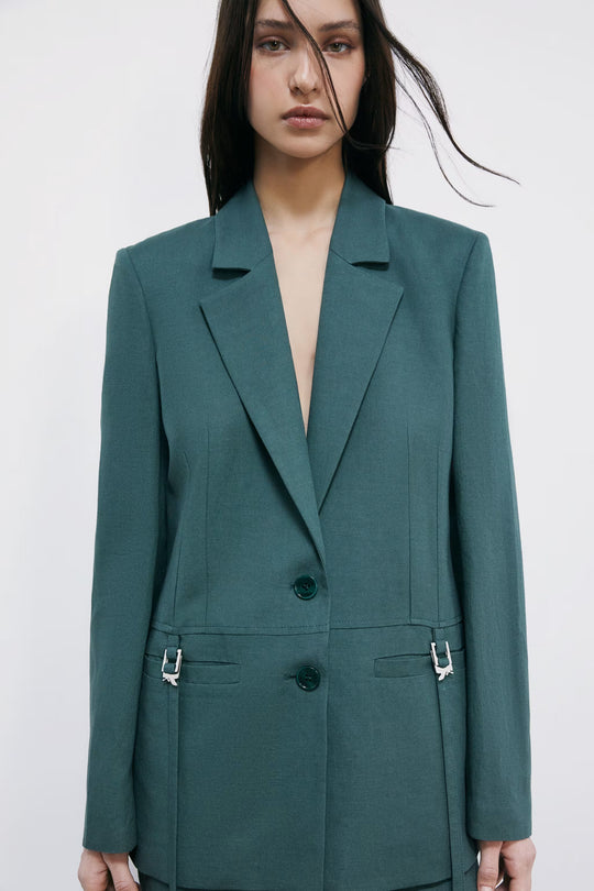 2S1558 A052 GIACCA/JACKET G629 Algae Green