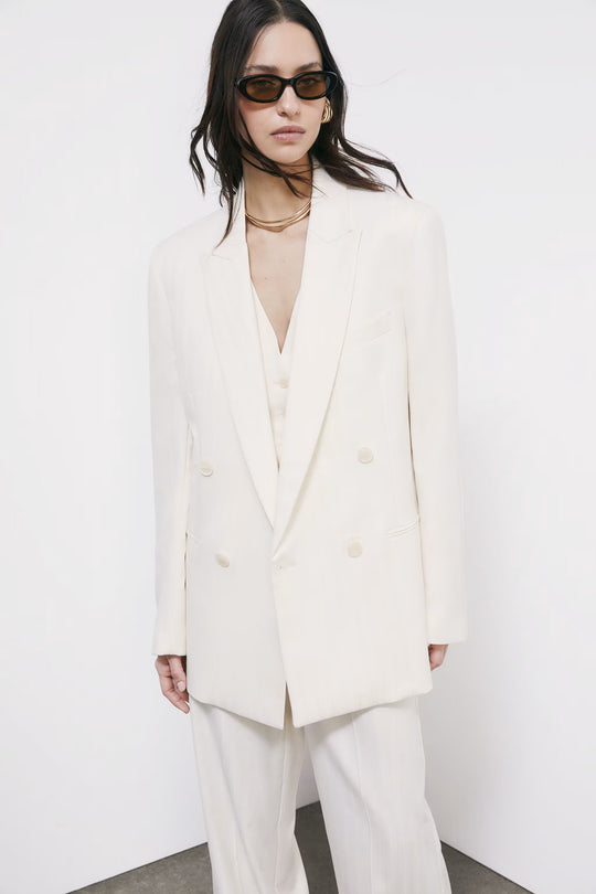 2S1560 A735 GIACCA/JACKET W417 Pearl Ivory