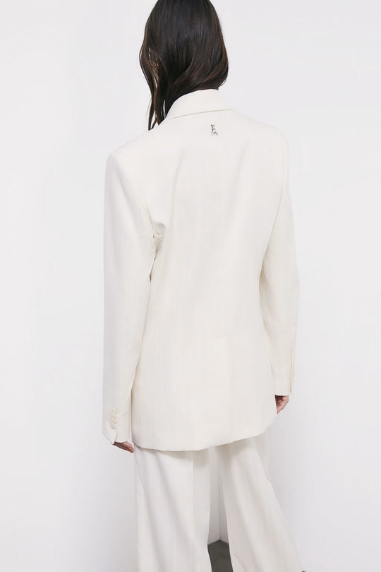 2S1560 A735 GIACCA/JACKET W417 Pearl Ivory