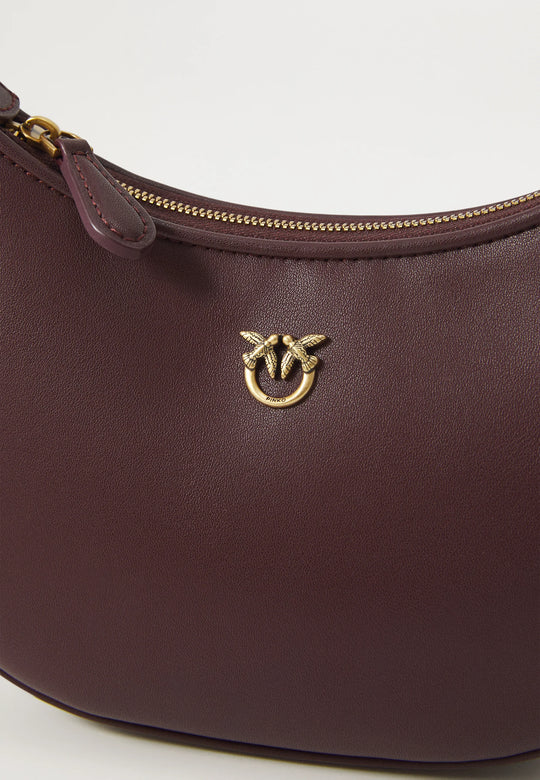 HALF MOON BABY LEATHER SHOULDER BAG-103538 A0F1- R49Q