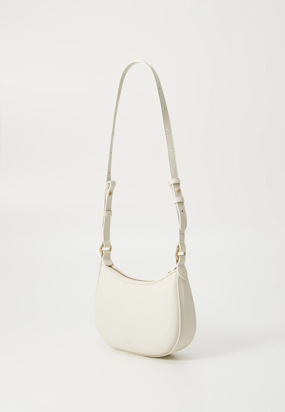 HALF MOON BABY LEATHER SHOULDER BAG-103538 A0F1-Z14Q
