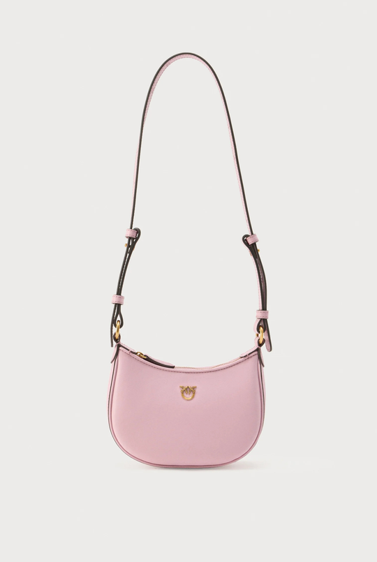 HALF MOON BABY LEATHER SHOULDER BAG-103538 A0F1- P26Q