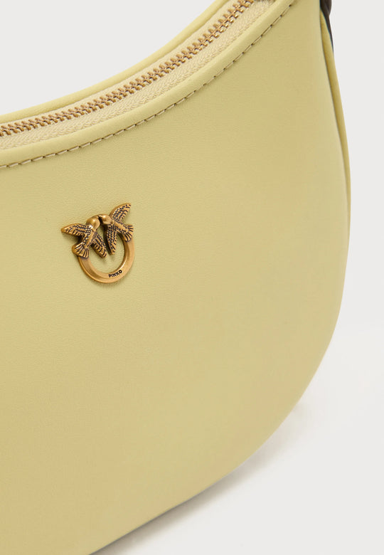 HALF MOON BABY LEATHER SHOULDER BAG - 103538 A0F1-C39Q