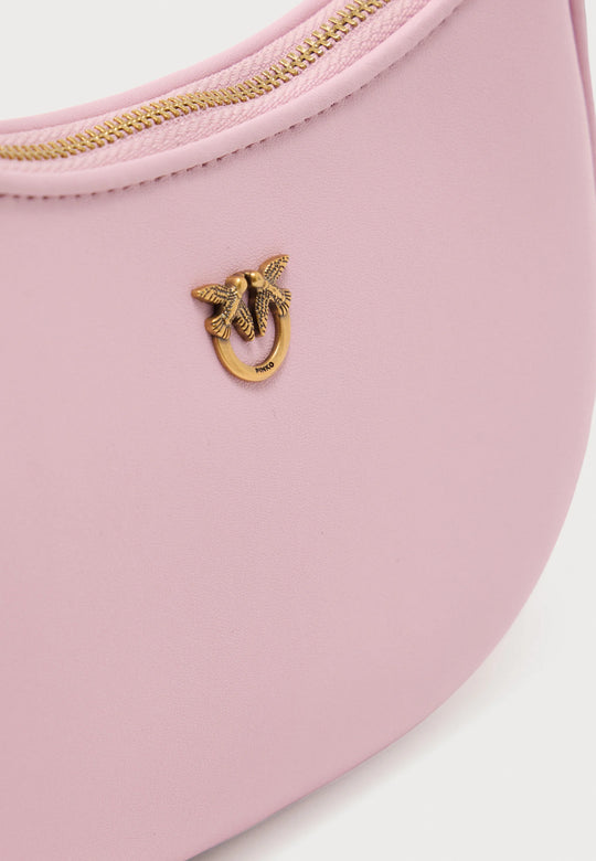 HALF MOON BABY LEATHER SHOULDER BAG-103538 A0F1- P26Q