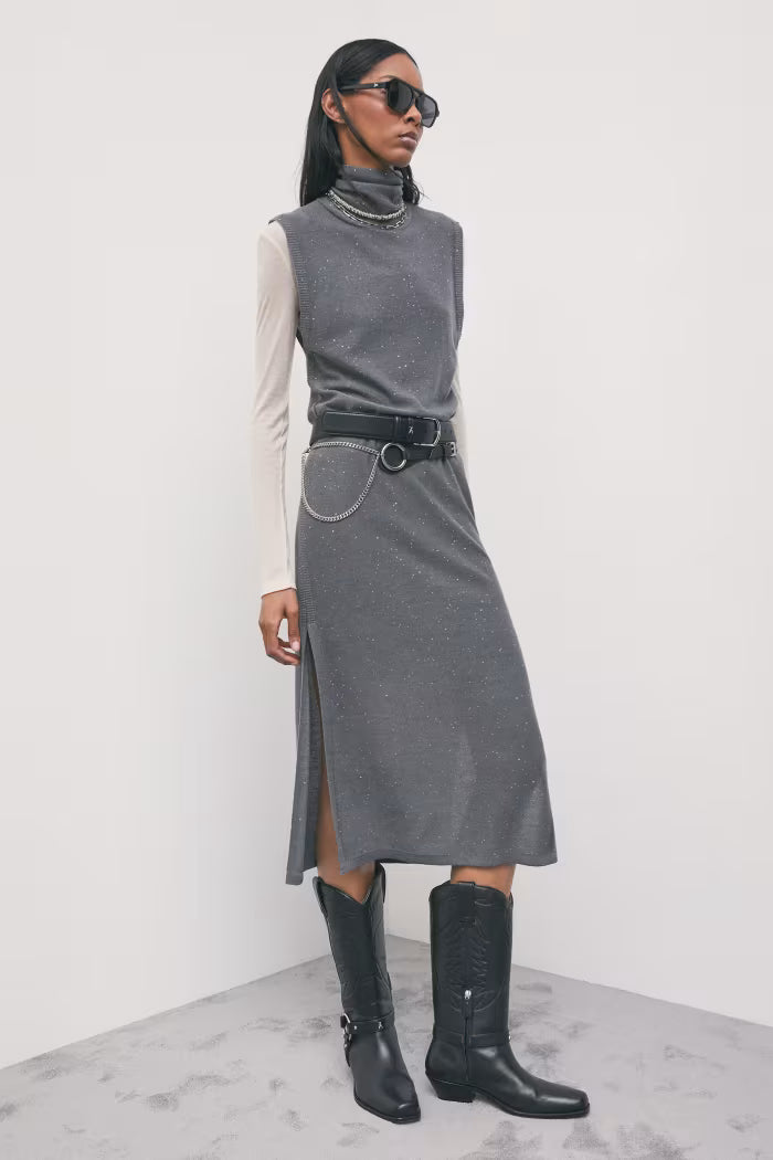 8A0029 KK008 ABITO/DRESS S776 ASTRAL GRAY