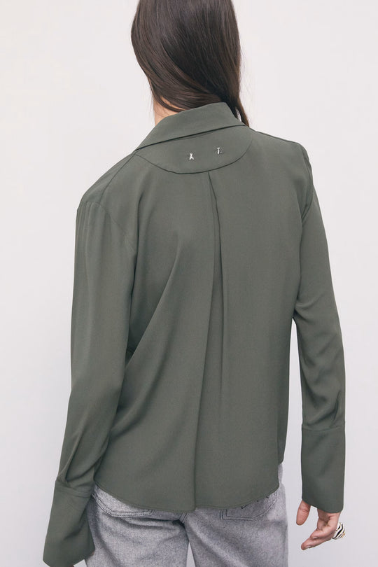 8C0075 A8I1 CAMICIA/SHIRT G639 Mysterious Green