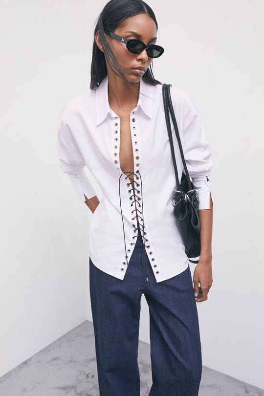 8C0097 A391 CAMICIA/SHIRT W103 Bianco ottico