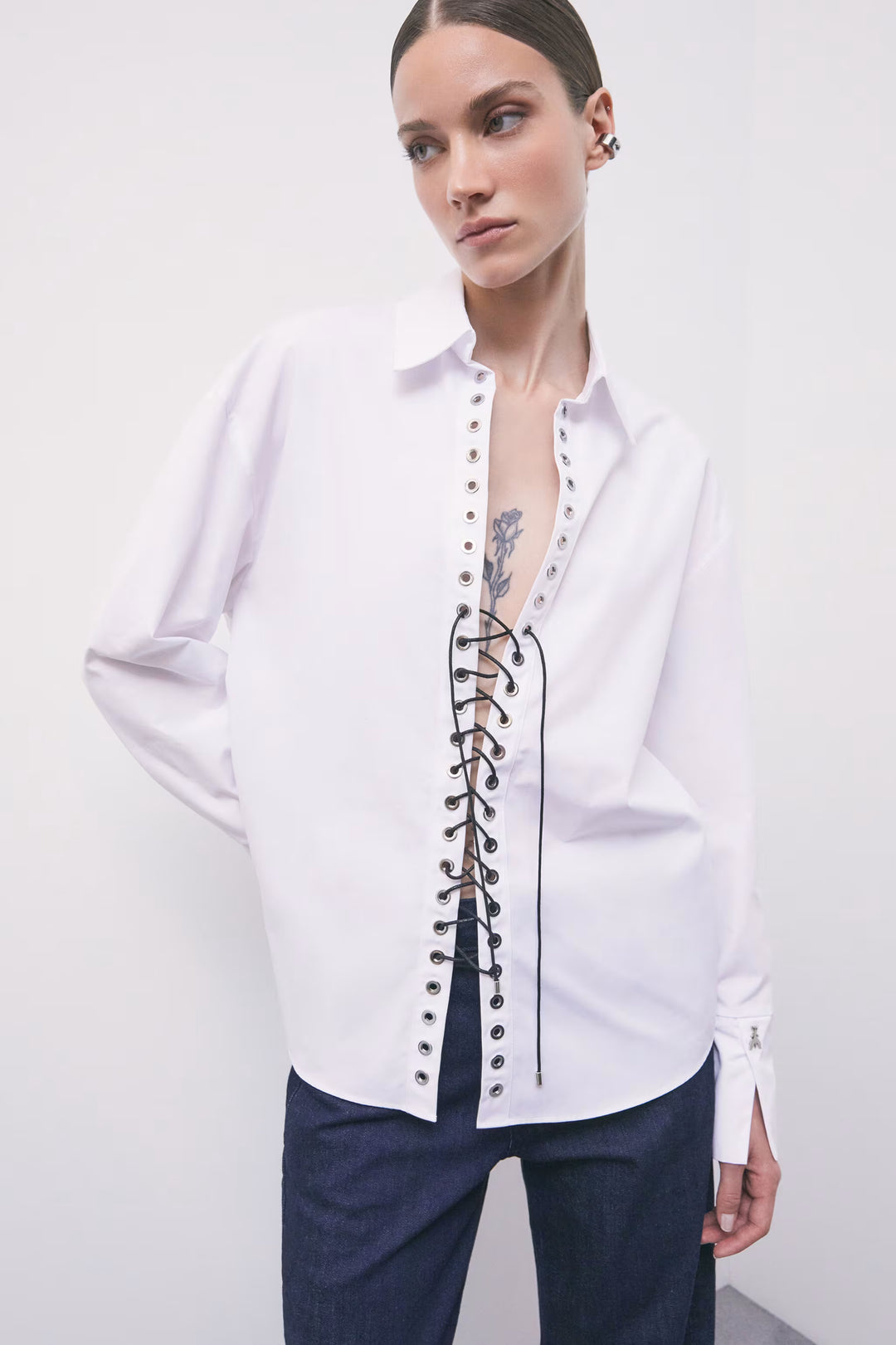 8C0097 A391 CAMICIA/SHIRT W103 Bianco ottico
