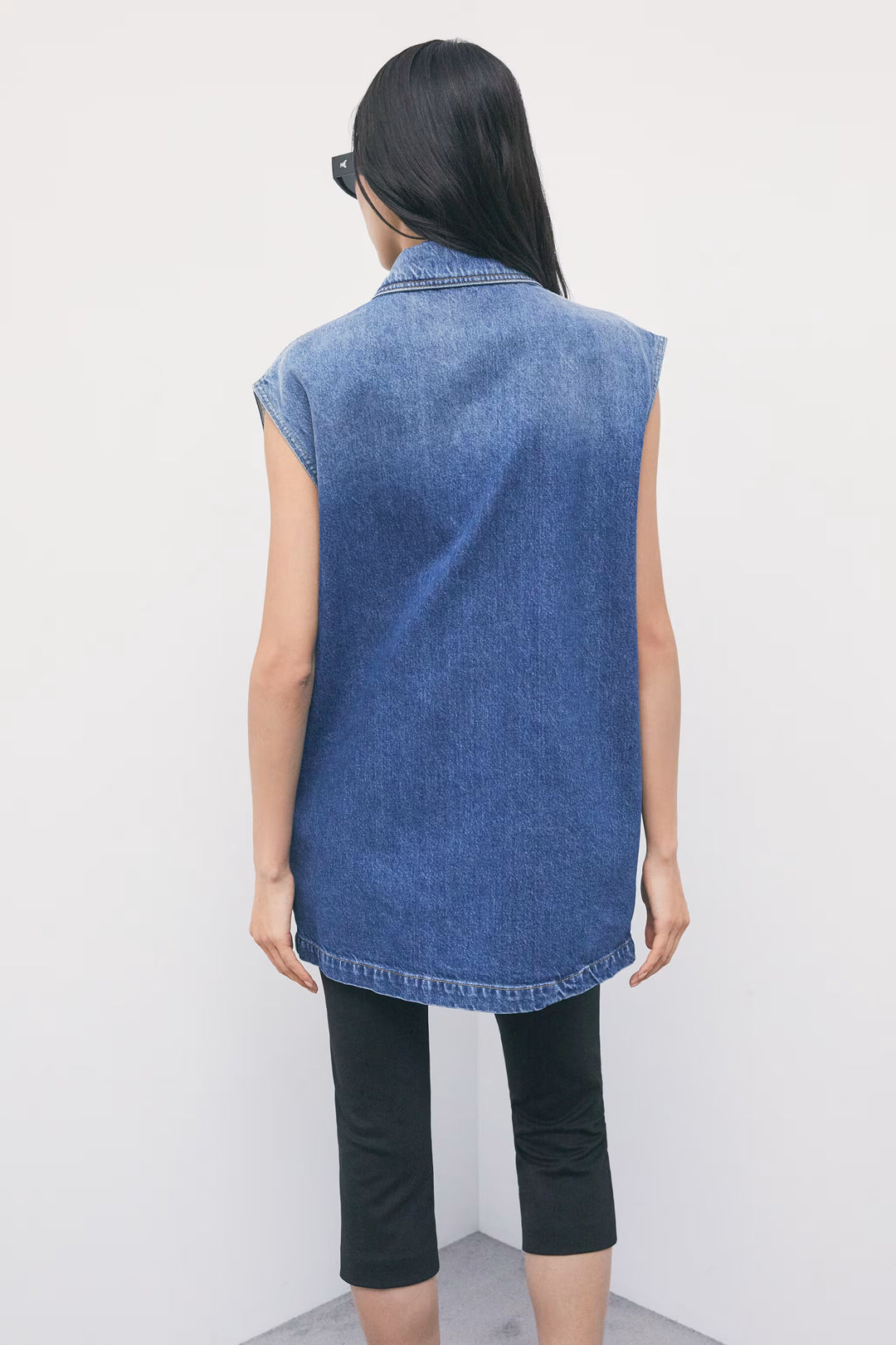 8C0116 D1WZB CAMICIA/BLOUSE CB26 MEDIUM WASH