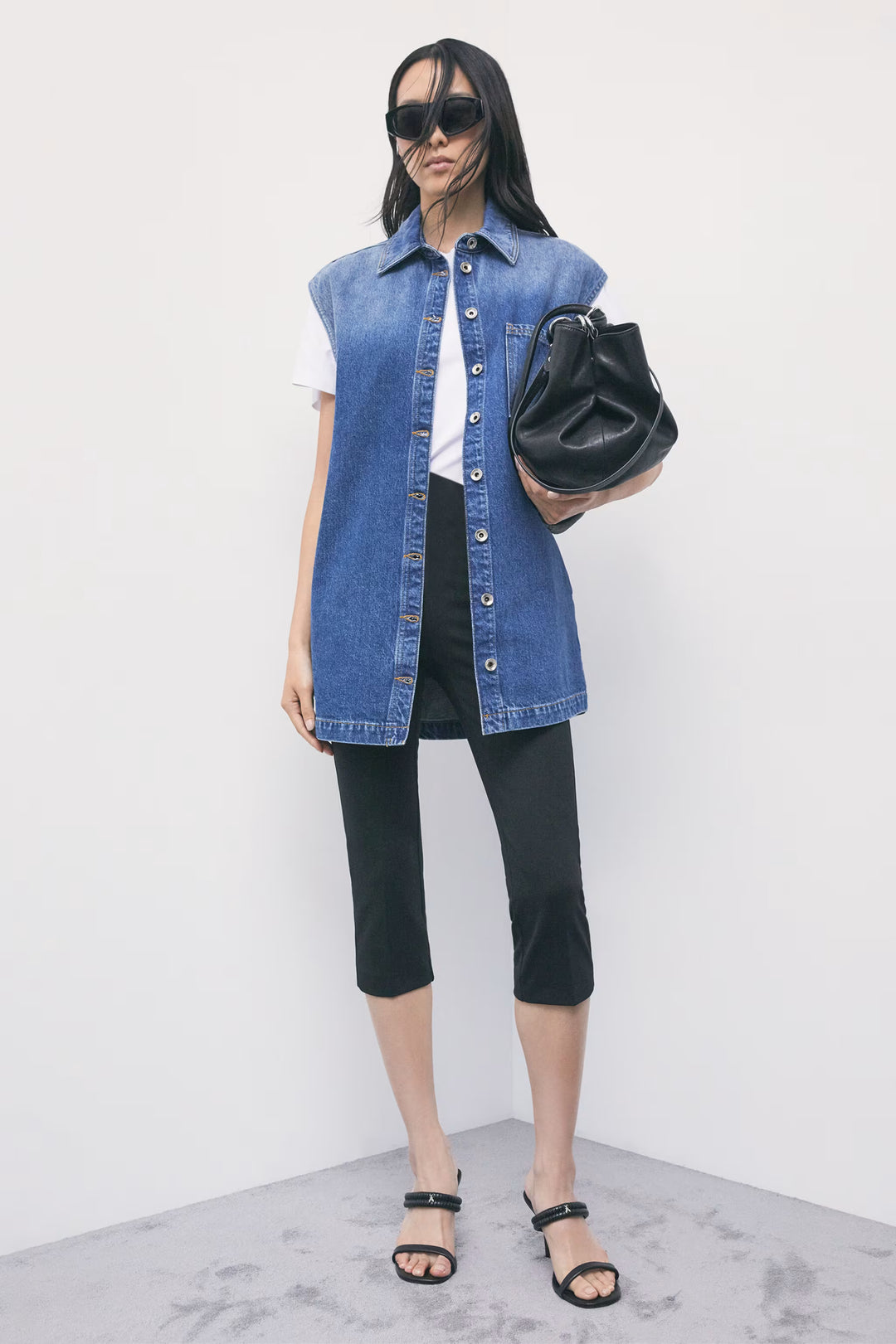 8C0116 D1WZB CAMICIA/BLOUSE CB26 MEDIUM WASH