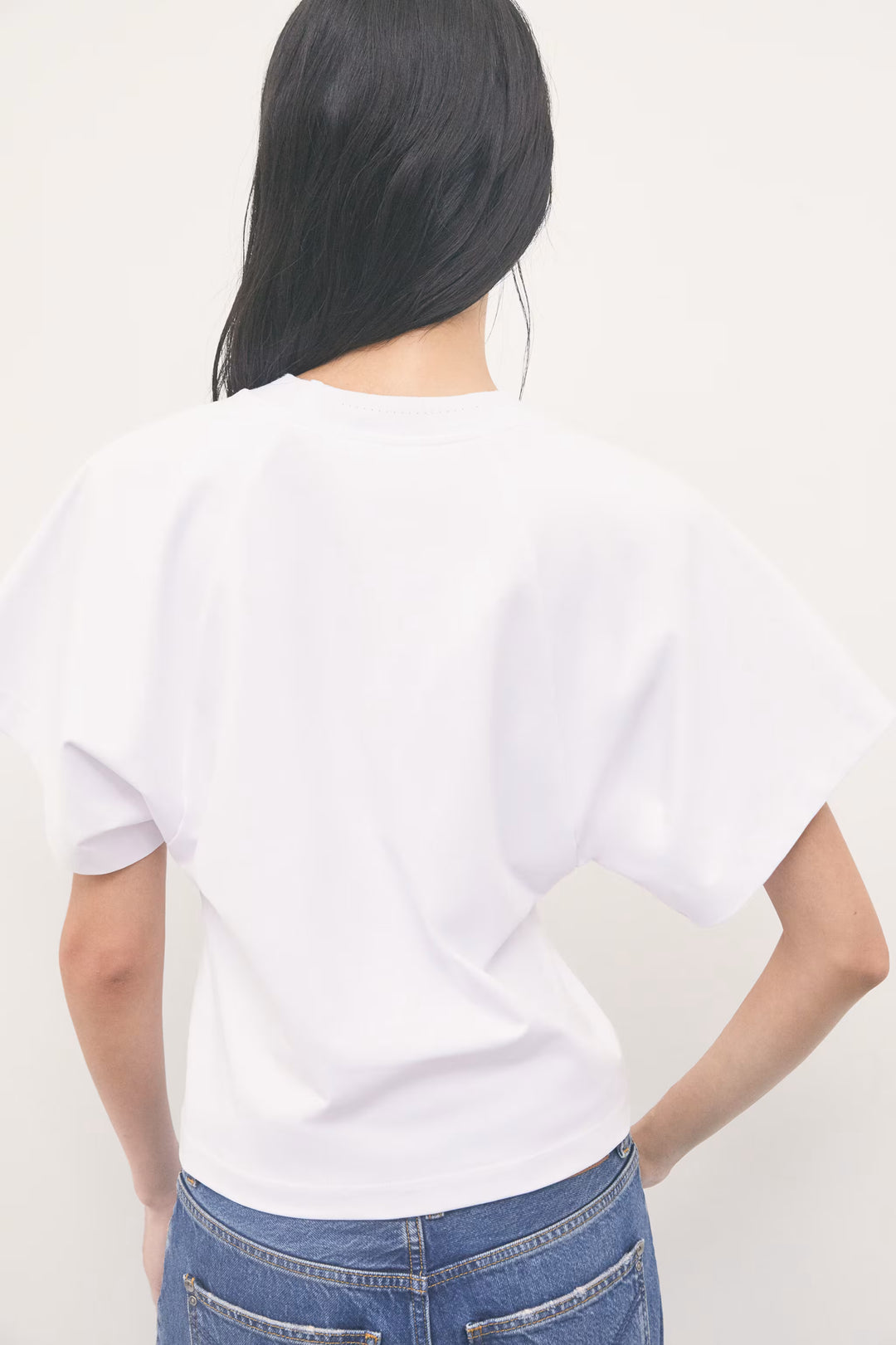 8M0113 J0053 MAGLIA/T-SHIRT W103 BIANCO OTTICO