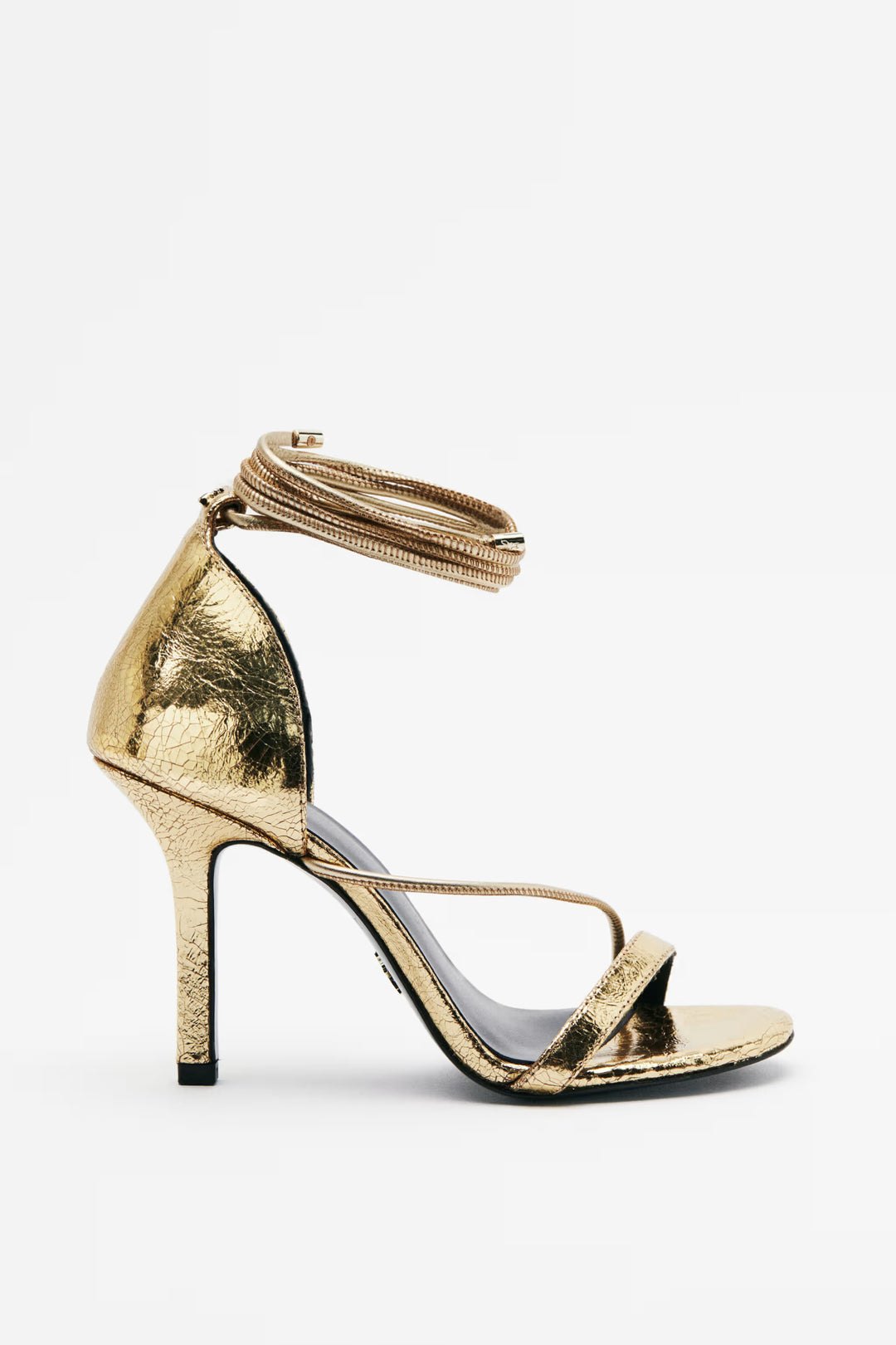8X0097 L112 SANDALI/SANDALS Y459 Craquele Gold