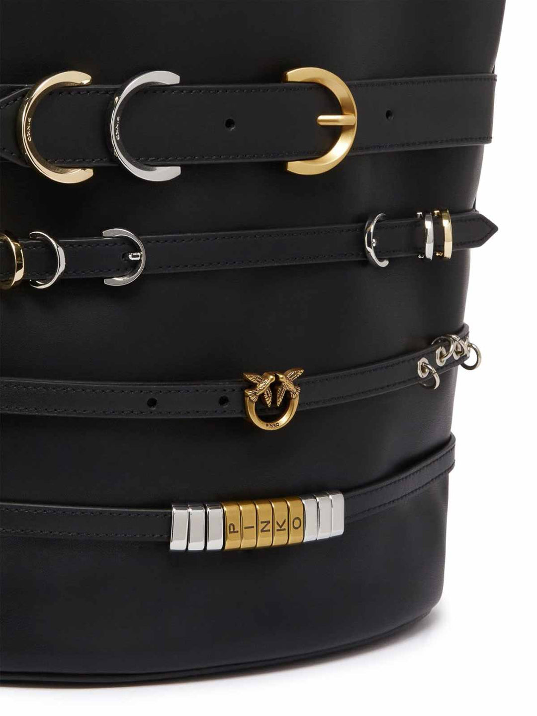 104366 A26K BELTS BUCKET VITELLO SETA + CINTURI Z99A U