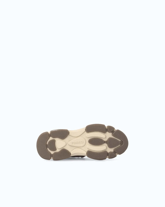 ATHENA 01 - SNEAKER COW SUEDE MORO L72