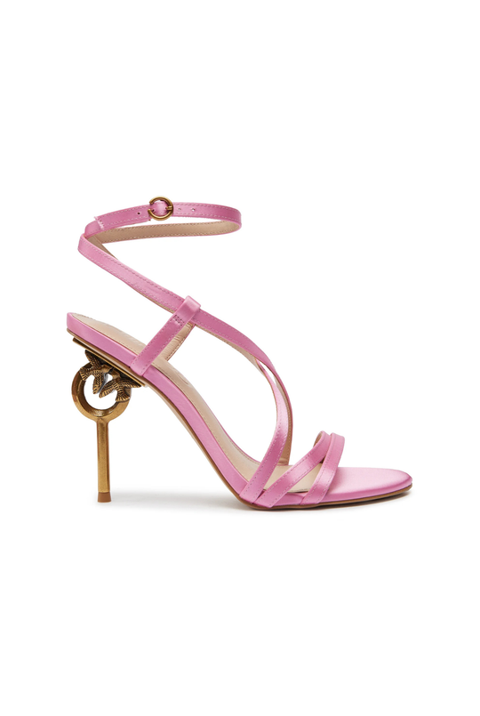 6566569 SUNNY 03 - SANDAL SATIN PINK O99