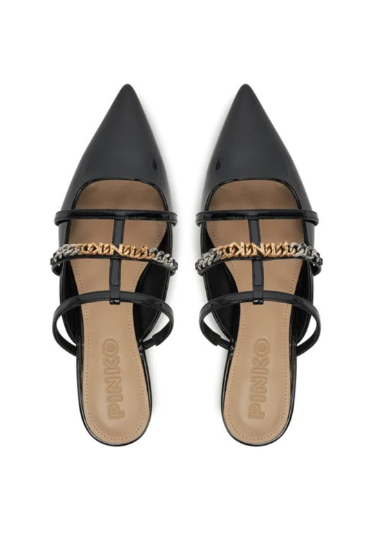 GIANIRA 20 - SABOT PATENT BLACK