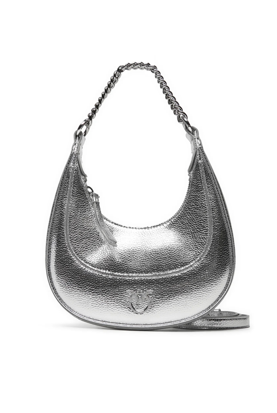 101433 A204 BRIOCHE HOBO MINI TEXTURE METAL LEA U