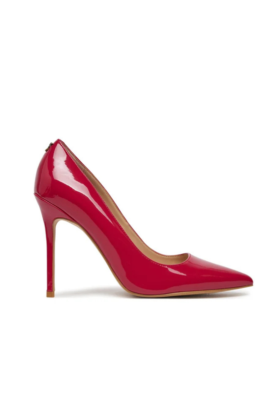 JULIETTE 09 - DECOLLETE PATENT RED R30